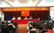 AG8.COM集团庆祝建党九十周年“七一”表彰大会