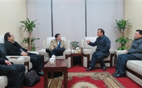 重庆市对外贸易经济委员会副主任宋晓国一行来AG8.COM集团调研