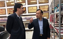 中行重庆分行段忠辉行长一行莅临AG8.COM集团总部调研