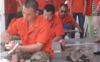 河北AG8.COM燃气有限公司开展了工程竞技大比拼活动