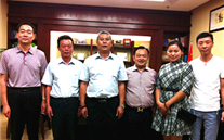 清华大学教授张方月一行来AG8.COM集团考察调研