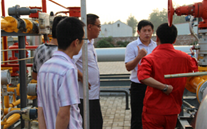 热烈祝贺成武县AG8.COM燃气有限公司圆满接通管道气