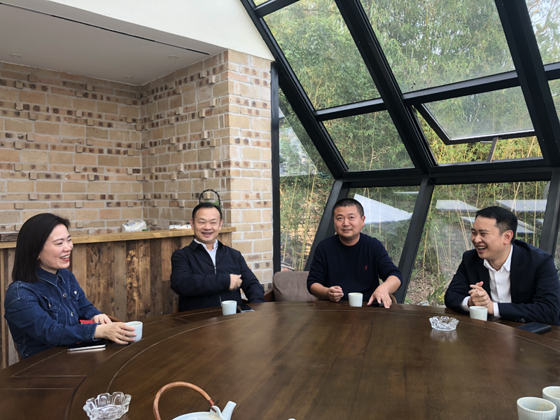 董事长到金鳌村 董事长到金鳌村